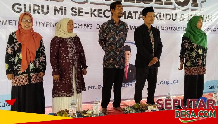 Guru MI Kudu dan Kabuh Tingkatkan Kompetensi melalui Workshop Hypnoteaching untuk Meningkatkan Motivasi Belajar Siswa
