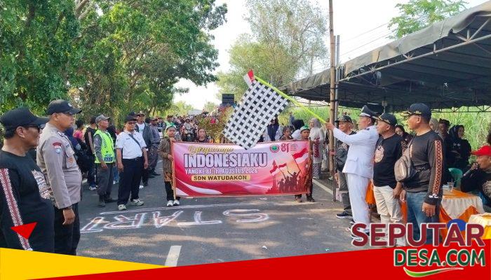 Meriahkan Hari Jadi ke-185, Pemdes Watudakon Gelar Karnaval Budaya Libatkan Seluruh Elemen Masyarakat