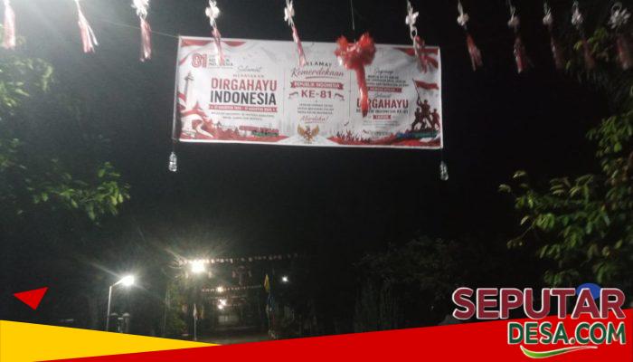 Sambut HUT Ke-81 RI, Warga RT 02 RW 06 Dusun Tempuran Jatilor Grobogan Gotong Royong Percantik Lingkungan