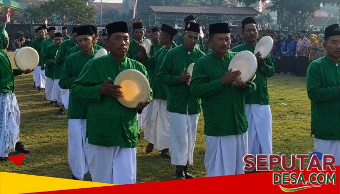 Ishari NU PAC Kesamben Meriahkan HUT ke-81 RI dengan Parade Sholawat