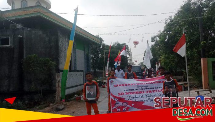 Semarak HUT RI ke-80, SDN Jatilor Gelar Karnaval Penuh Warna