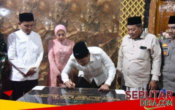 Bupati Subandi Resmikan Masjid dan TPQ Al-Hibah Sedatigede, Puji Kekompakan Warga
