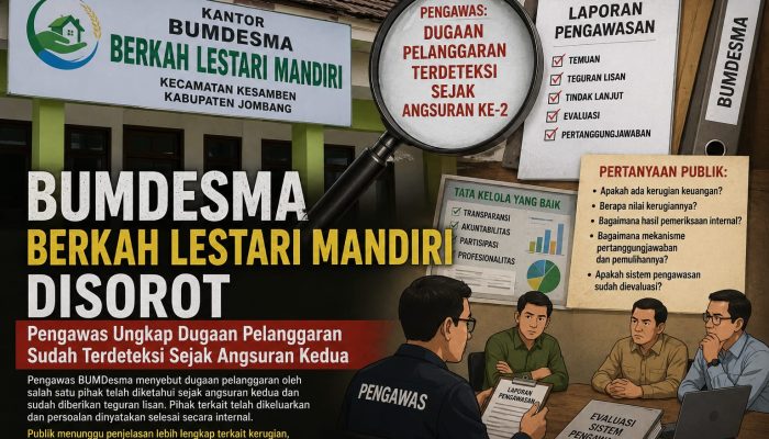 Skandal BUMDesma Berkah Lestari Mandiri Kesamben Mencuat, Peran Pengawas dan Direktur Dipertanyakan