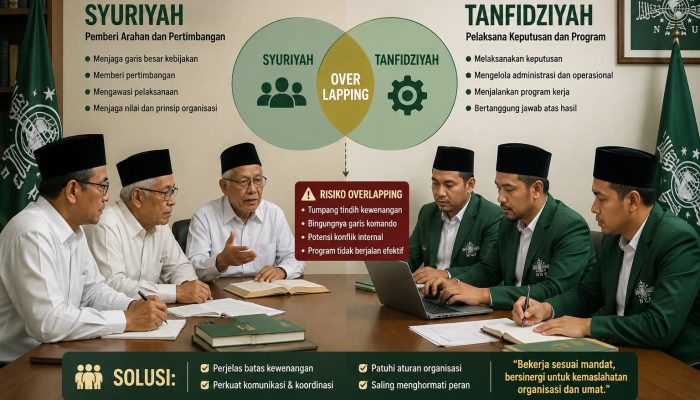 Menjaga Batas Kewenangan Syuriyah dan Tanfidziyah