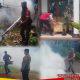 Cegah Penyebaran DBD, Sertu Sismadi Terjun Langsung Lakukan Fogging