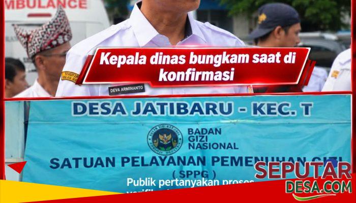 Kepala Dinas Kesehatan Devi Arminanto SKM.,MM Bungkam Saat Di konfirmasi Selaku Bagian Tim Proses Verifikasi Dan Validasi Dapur MBG: Tanpa IPAL Di Bisa Lolos Dan Beroperasi