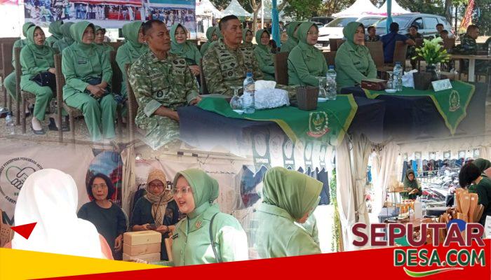 Semarak HUT ke-81 TNI, kodim 0819 Pasuruan Gelar Bazar Sediakan Sembako Murah dan Dorong UMKM Lokal