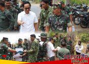 Tim BPK RI Tinjau Lahan Rencana Pembangunan Yon TP di Rebalas Grati Pasuruan