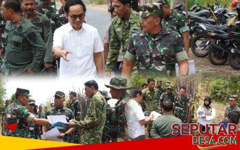 Tim BPK RI Tinjau Lahan Rencana Pembangunan Yon TP di Rebalas Grati Pasuruan