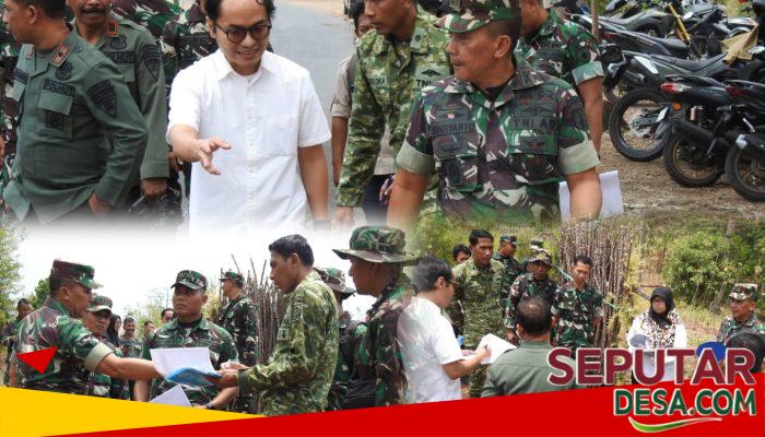 Tim BPK RI Tinjau Lahan Rencana Pembangunan Yon TP di Rebalas Grati Pasuruan