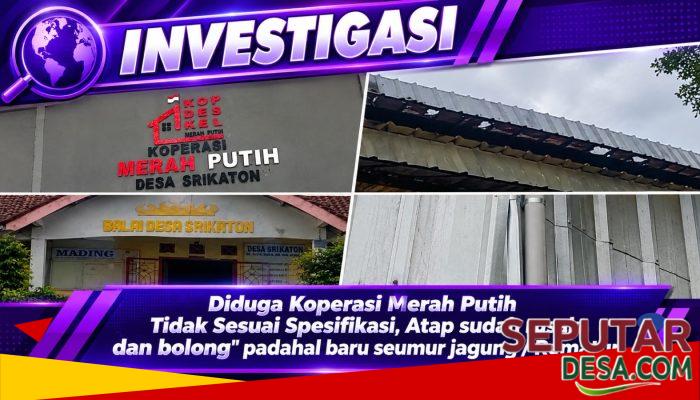 Dugaan Informasi Angaran Kopdes Turun Tidak Sesuai, Terbukti Dengan Adanya fakta Lapangan, Atap Gedung Sudah Rusak Dan Berlobang, Matrial Tidak Sesuai Spesifikasi