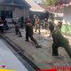 Tingkatkan Kebugaran dan Kesiapsiagaan, Anggota Koramil Pohjentrek Laksanakan Garjas dan Pencak Silat Militer