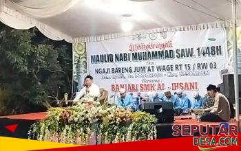 Pengajian Jumat Wage di Podoroto, Jamaah Diajak Perbanyak Istighfar dan Teladani Akhlak Rasulullah