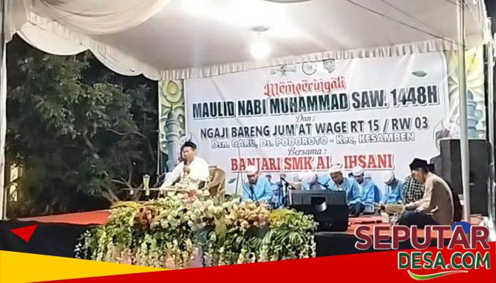 Pengajian Jumat Wage di Podoroto, Jamaah Diajak Perbanyak Istighfar dan Teladani Akhlak Rasulullah