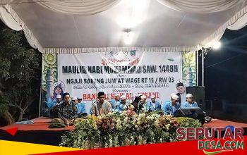Banjari SMK Al Ihsani Podoroto Tampil di Maulid Nabi, Shalawat Menggema di Dusun Garu