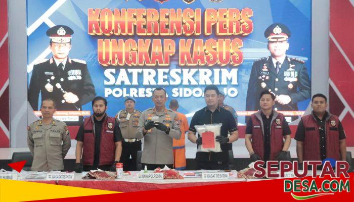 Polresta Sidoarjo Gagalkan Penyelundupan Benih Lobster ke Singapura
