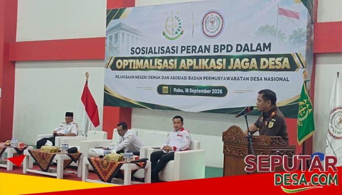 ABPEDNAS Demak Gandeng Kejari Gelar Bimtek Jaga Desa, BPD Didorong Aktif Awasi Pemerintahan Desa