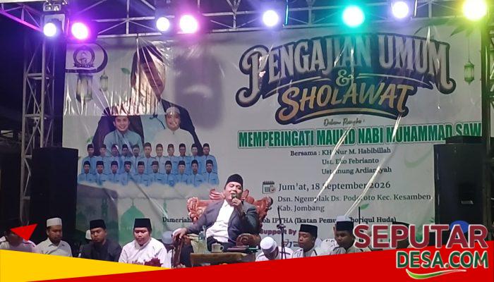 IPTHA Dusun Ngemplak Gelar Pengajian Maulid Nabi, Dorong Generasi Muda Aktif dalam Kegiatan Keagamaan