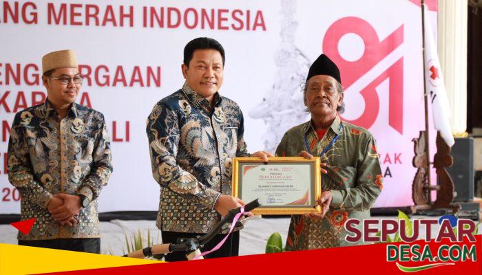 Ribuan Pendonor Darah di Sidoarjo Terima Penghargaan pada HUT PMI ke-81