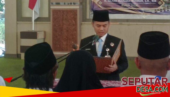 400 Anggota BPD Kabupaten Tegal Gelombang II Resmi Dilantik, Bupati Tekankan Sinergi dan Pengawasan Desa