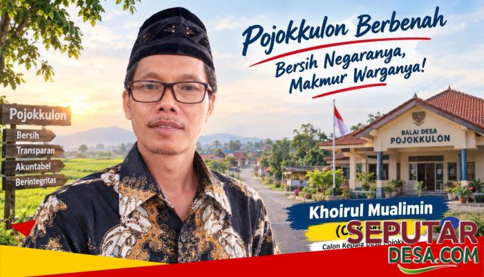 Cak Muali Usung Reformasi Tata Kelola Desa Pojokkulon, Soroti Transparansi Anggaran hingga Pemerataan Pembangunan