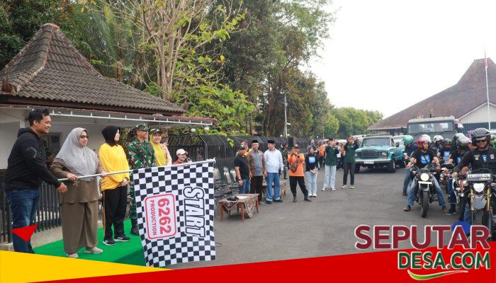 Semarak HUT TNI ke-81, TNI-Polri dan Komunitas Bersatu Gelar Touring, Karya Bakti dan Bakti Sosial di Goa Seplawan