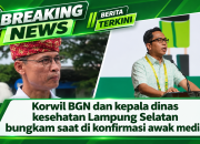Diduga Korwil BGN , Kepala Dinas Kesehatan Lampung Selatan, Bungkam Saat Di Konfirmasi Terkait Dapur Yang Bisa Lolos Verifikasi Serta Validasi, Sedangkan IPAL Belum Sesuai Dan Belum Terbit SLHS.