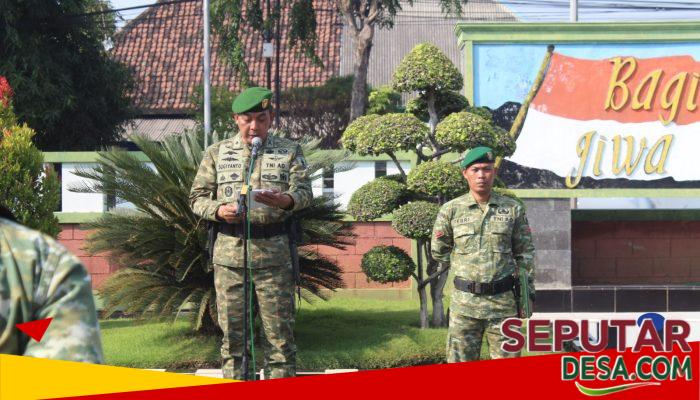 Kasdim 0819/Pasuruan Pimpin Upacara Kenaikan Pangkat Periode 1 Oktober 2026