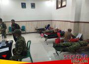HUT TNI ke-81, Kodim Pasuruan Tunjukkan Kepedulian Lewat Aksi Donor Darah