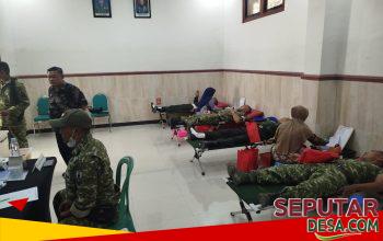 HUT TNI ke-81, Kodim Pasuruan Tunjukkan Kepedulian Lewat Aksi Donor Darah