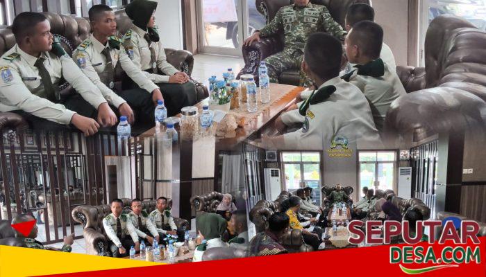 Dandim 0819 Pasuruan Terima Kunjungan Siswa SMAN 5 Taruna Brawijaya