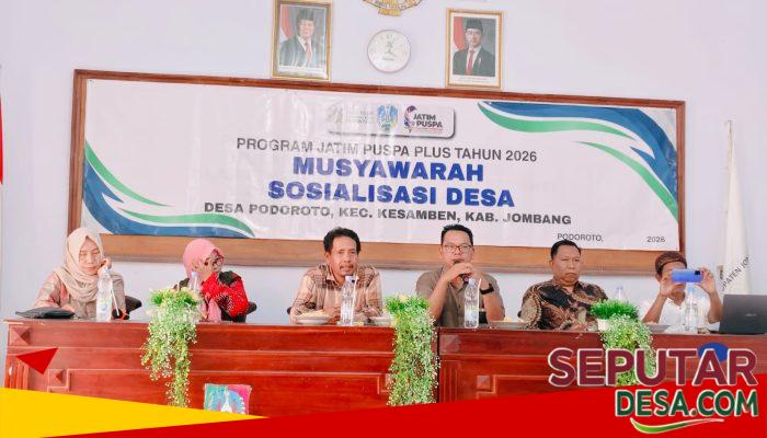 Sosialisasi Jatim Puspa Plus di Podoroto, Dorong Kemandirian Ekonomi Perempuan