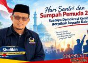 Hari Santri dan Sumpah Pemuda 2026: Saatnya Demokrasi Kembali Berpihak kepada Rakyat