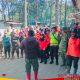 Bhabinkamtibmas Sumberbrantas Kawal Tim 1 Karhutla Polres Batu Menuju Titik Api Arjuno dari Pos Tahura R. Suryo