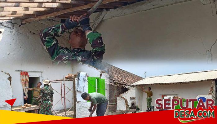 Danramil Kejayan Pimpin Karya Bakti RTLH, Wujud Kepedulian TNI terhadap Warga Kurang Mampu