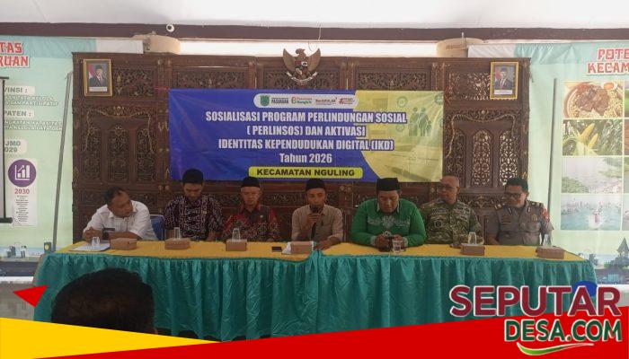 Perlinsos dan IKD 2026, Danramil Nguling Perkuat Sinergi Pelayanan Masyarakat