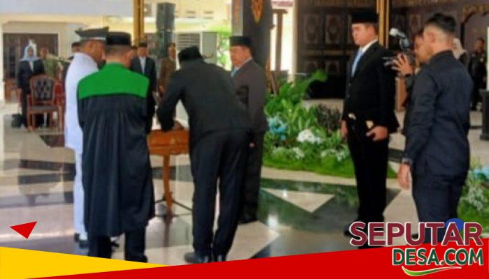Firosyat Abdu Resmi Dilantik Jadi KDAW Menturus, Akhiri Kekosongan Kepemimpinan Desa