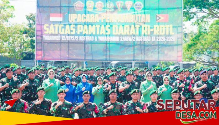 Ratusan Prajurit Divif 2 Kostrad Kembali dari Perbatasan RI-RDTL, Misi 12 Bulan Berakhir