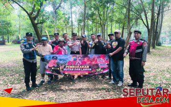 STOP Pembakaran Hutan dan Lahan, Kapolsek Bumiaji Pimpin Patroli di Tulungrejo