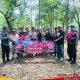 STOP Pembakaran Hutan dan Lahan, Kapolsek Bumiaji Pimpin Patroli di Tulungrejo