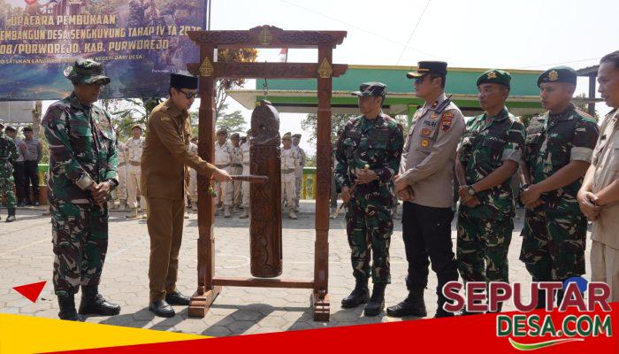 TMMD Sengkuyung Tahap IV 2026 Resmi Dibuka, Desa Redin Dapat Pembangunan Jalan Rabat Beton 1.059 Meter