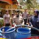 Kemarau Panjang, Polres Purworejo Salurkan 4.000 Liter Air Bersih untuk Warga Girijoyo