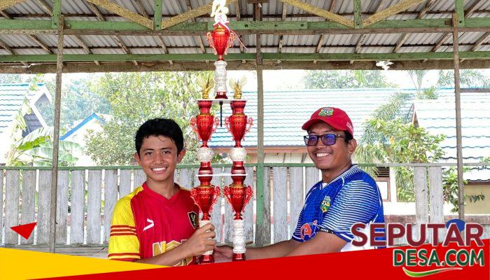 Garuda Merah Juara Turnamen Cup Teluk Kepayang, Diikuti Tim dari Berbagai Kecamatan