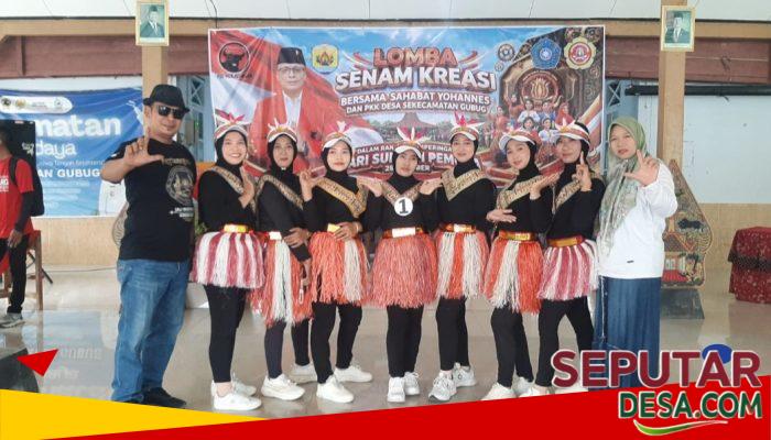 Ali Mustain Dukung Partisipasi PKK Desa Jeketro dalam Lomba Senam Kreasi Hari Sumpah Pemuda 2026